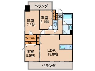 S-RESIDENCE本郷Ⅱの物件間取画像